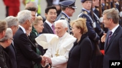 Папа римский в первый день визита в Германию
