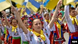 Українські діти на фестивалі культури у Німеччині, 27 червня 2014 року (ілюстраційне фото)