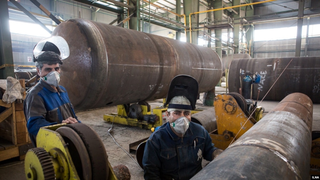 Iran - Two Workers.