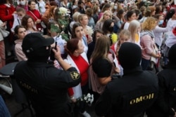 Жаночы Гранд-марш у Менску. 29 жніўня.