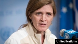 Former U.S. Ambassador to the United Nations Samantha Power (file photo)