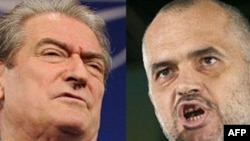 Sali Berisha (majtas) dhe Edi Rama