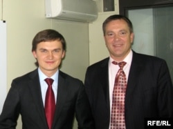 Народні депутати Валерій Писаренко та Вадим Колесніченко, Київ, листопад 2008 року
