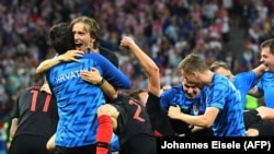 Luka Modrić nakon pobjede nad Danskom