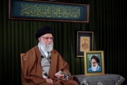 Khamenei gjatë adresimit të tij për Vitin e Ri Persian.