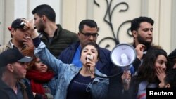 Тунистеги нааразылык акциялары. 9-январь, 2018-жыл