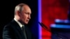 Russian President Vladimir Putin speaks at the World Holocaust Forum in Jerusalem on January 23.