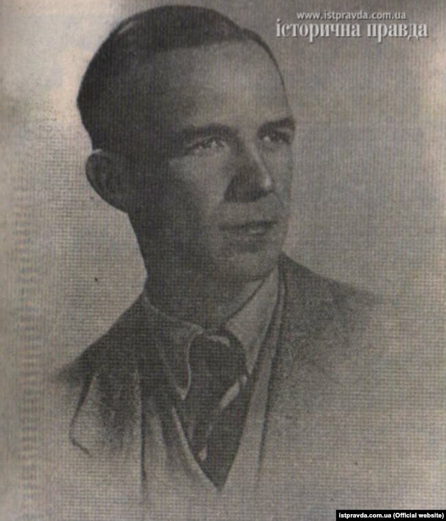 Євген Стахів (1918– 2014) – діяч українського підпілля на Донбасі в роки Другої світової війни. Фото 1940-х років