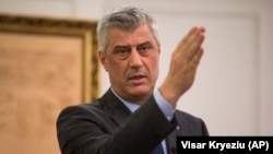 Presidenti i Kosovës, Hashim Thaçi. 