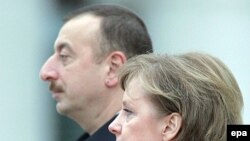 Almaniyanın kansleri Angela Merkel və prezident İlham Əliyev, Berlin, 14 fevral 2007