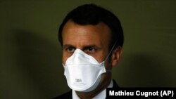 Франция президенти Эммануэль Макрон.