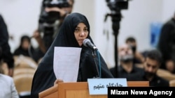 Shabnam Nematzadeh, daughter of Iran's former Minister of Industry