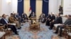 دیدار فرماندهان حشدالشعبی با رئیس جمهور عراق؛ عکس از سال ۲۰۱۹