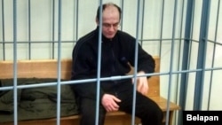 Kiryl Kazachok in a courtroom in December 2016