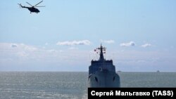 Російський великий десантний корабель «Орськ», фото 2019 року
