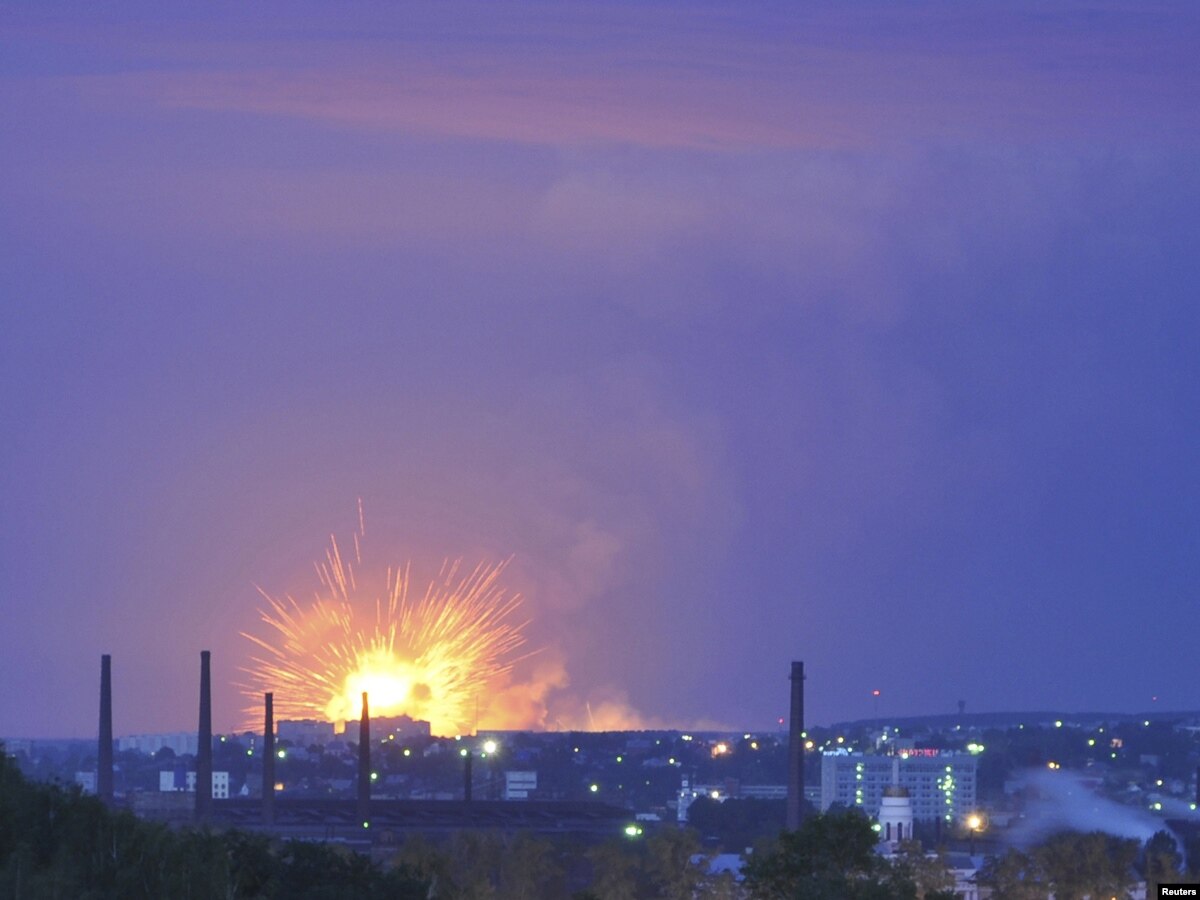 Blast At Russian Ammunition Depot Kills Six