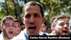 Venezuelan opposition leader Juan Guaido