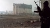 Зруйнований президентський палац у Грозному, Чечня, 10 січня 1999 року