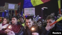 Sa protesta u Bukureštu