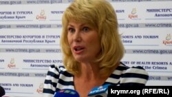  Министр курортов и туризма Крыма Елена Юрченко