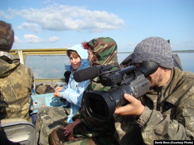 Рабочие моменты съемок