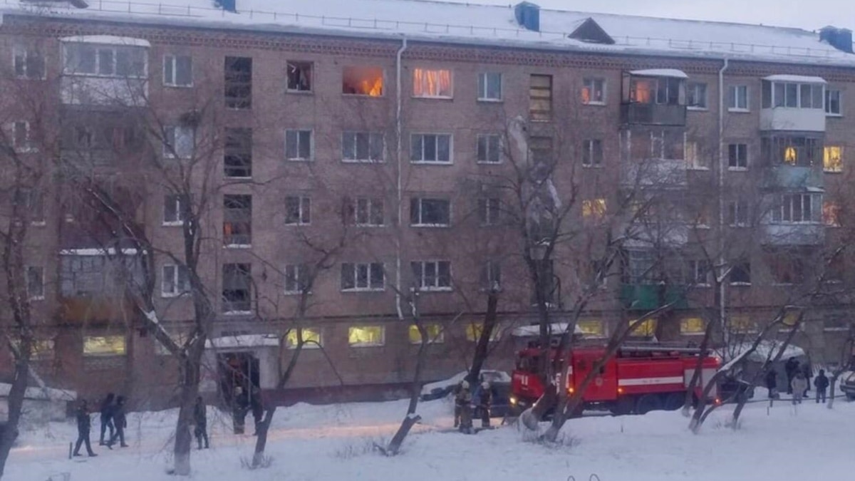 В одной из многоэтажек Петропавловска произошел взрыв газа