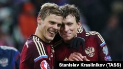 Aleksandr Kokorin we Pawel Mamaýew