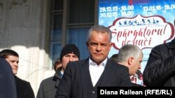 Vladimir Plahotniuc la mitingul susținătorilor săi