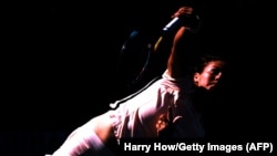 Дарья Касаткина на турнире в Индиан-Уэлс (США)