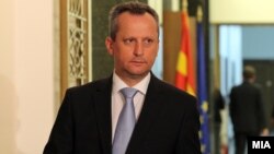 Претседателот на Собранието на Македонија Трајко Вељаноски.