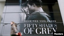 Plakat filma "Fifty Shades of Grey", Berlin
