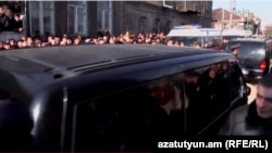 Похороны семьи Аветисянов в Гюмри, 15 января 2015 г.