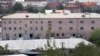 Armenia - A general view of Erebuni police station seized by gunmen and supporters of fringe jailed opposition leader Zhirair Sefilian, in Yerevan, July 30, 2016