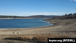 Сімферопольське водосховище, 5 лютого 2020 року