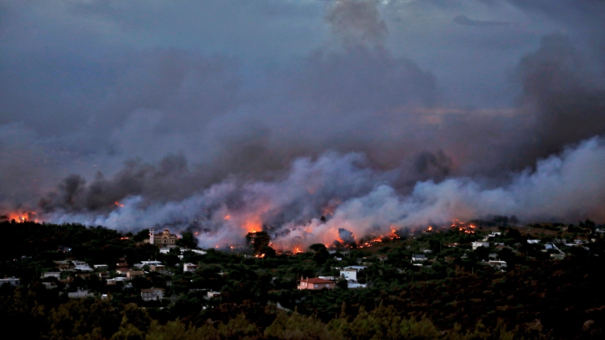 Zjarre vdekjeprurëse në Greqi