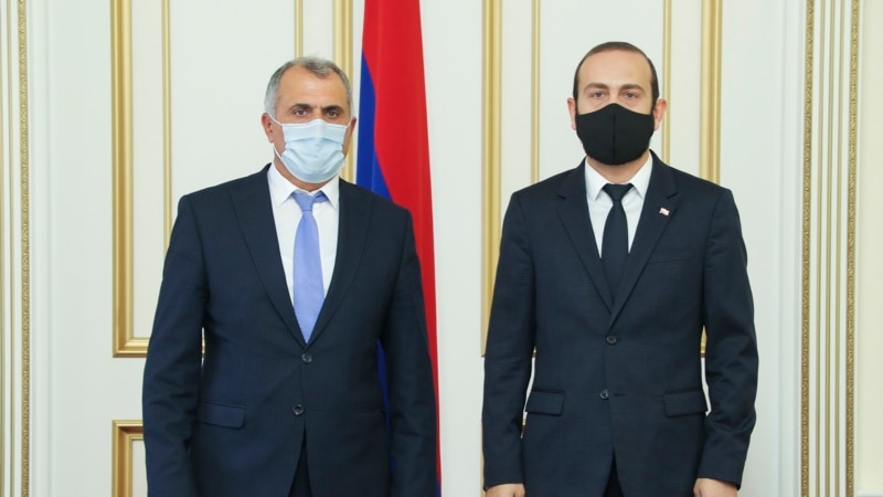 Председатель НС встретился с исполняющим обязанности председателя Конституционного суда Ашотом Хачатряном