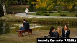 Гагаринский парк в Симферополе, архивное фото