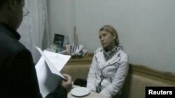 Iulia Timoșenko în închisoare, 18 ianuarie 2013