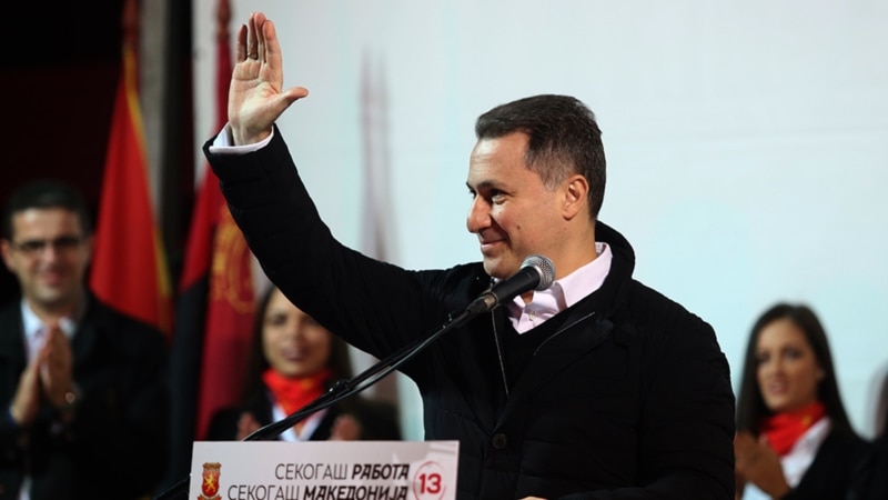 Gruevski paralajmëron dorëheqje nga kreu i VMRO-DPMNE-së