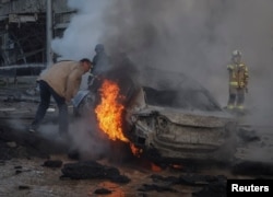 Наслідки ракетного удару по центру Києва. 10 жовтня