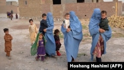 Беженцы в провинции Газни. Афганистан, июль 2021 года. 