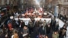 Armenia - Armenians demonstrate against controversial pension reform, Yerevan, 18Jan2014.