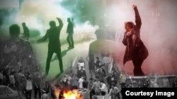 Collage Of Iran Protests