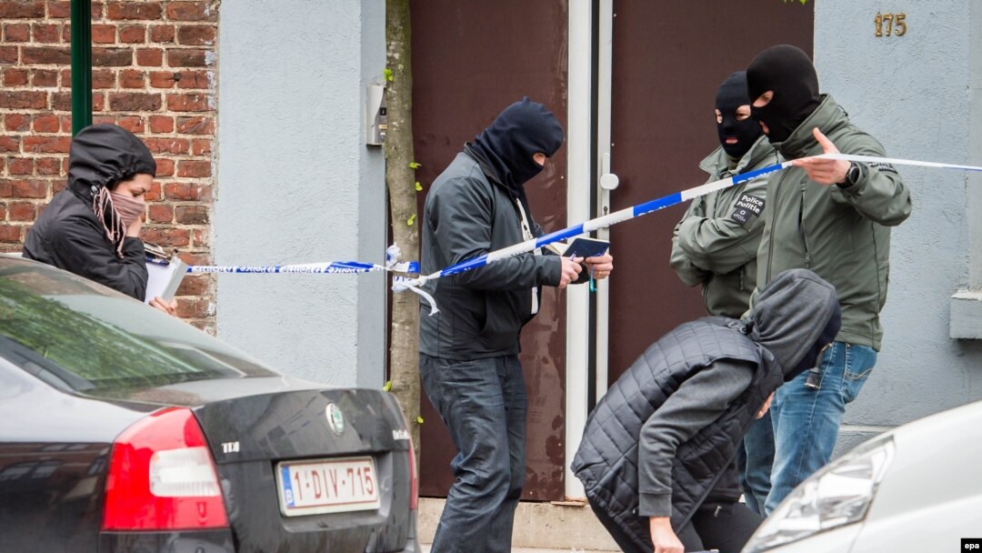 Belgijska policija u akciji, ilustracija 