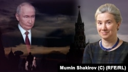 Путин и Шульман, коллаж