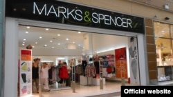 Marks & Spencer said it was unable to import its goods to Russia because of the war in Ukraine. (file photo)