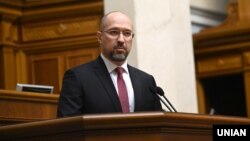 UKRAINE -- Newly appointed Minister of Community and Territorial Development of Ukraine Denys Shmygal during a sitting of the Verkhovna Rada of Ukraine in Kyiv, 4Feb2020