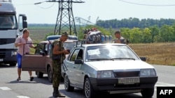 КПВВ Марьинка. Лето 2015 года