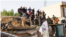 Uništeno sjedište Narodnih mobilizacijskih snaga u Dijali, Irak, nakon američko-saudijskih napada 29. jula.