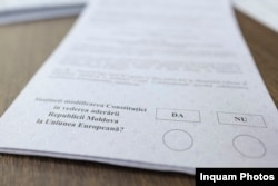 La Referendum, cetățenii au de răspuns la o singură întrebare.